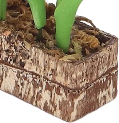 Immagine prodotto di Tulipani artificiali, ornamento floreale, casa delle bambole 1:12, decorazione da giardino, modello simulato, accessori in miniatura, rosso