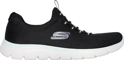 Produktbild von Skechers Summits Summer Blush Slip-On Schwarz BKMT Größe EU 37
