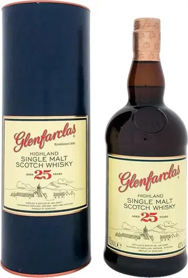 Produktbild von Glenfarclas 25 Years + Box 700ml 43% Vol.