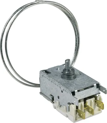 Produktbild von easyPART passend für 481228208677 Bauknecht Thermostat Kühlthermostat Kühlgerät Kühlschrank Whirlpool Indesit Ariston C00456629 Ranco K59-S1882/500 580mm Kapillarrohr, 3x6,3mm AMP