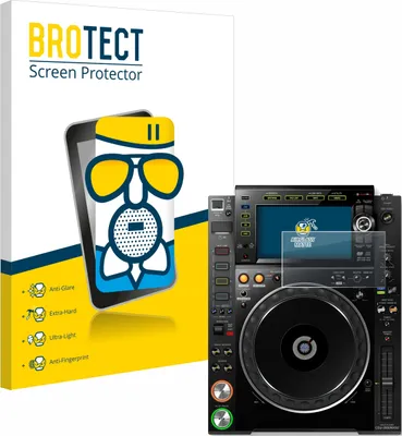Produktbild von BROTECT Entspiegelungs Schutzglas für Pioneer CDJ-2000NXS2 Schutzfolie Panzer Folie Glas Display Schutz matt