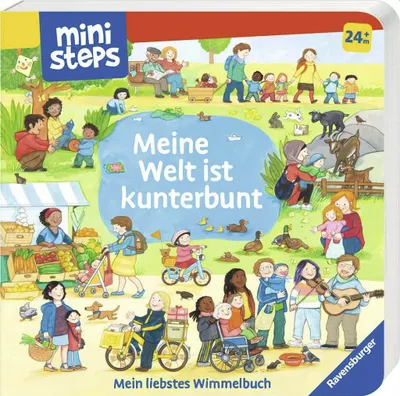 Produktbild von ministeps: Meine Welt ist kunterbunt
