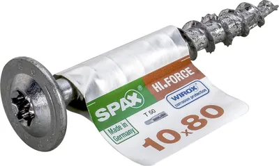 Produktbild von Spax Holzbauschrauben 10.0 x 80 mm TX 50 - 1 Stk.