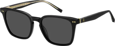 Produktbild von Tommy Hilfiger TH 2158/S BLACK/GREY 52/18/145 Damenbrillen Sonnenbrillen