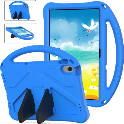 Obrázek produktu pro Dětské pouzdro pro Huawei MatePad Pro 10.8 2019 2021, EVA lehké nárazuvzdorné pouzdro s skládacím stojánkem a rukojetí modré