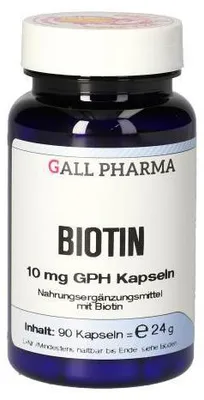 Produktbild von Biotin 10 mg Gph Kapseln 90 St