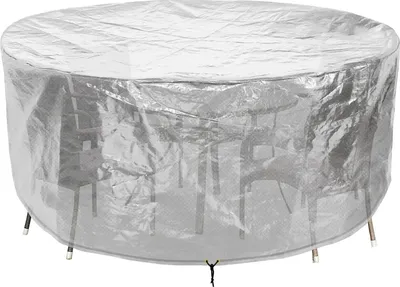Produktbild von Famanu Gartenmöbelhülle Wasserdicht - 300 x 90 cm - Transparent