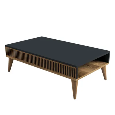 Produktbild von Skye Decor, Milan - Walnut, Anthracite, Couchtische, Nussbaum, 105 x 34,6 x 60 cm