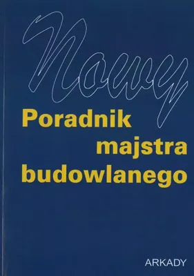 Produktbild von Nowy poradnik majstra budowlanego.