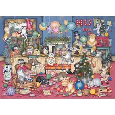 Produktbild von Gibsons Feline Festivities, 1000 Stück(e)
