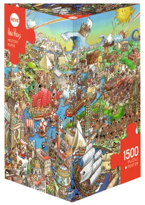 Immagine prodotto di Heye Puzzle Puz.history river 1500 3h.