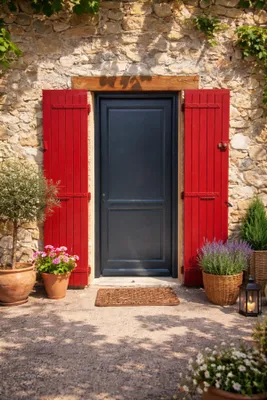 Immagine prodotto di Porta d'ingresso in legno pieno Elina, H.215xL.90 cm, lato tavolo, a destra, maniglia, cilindro grande, ferramenta