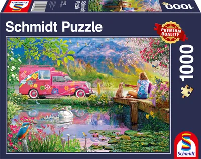 Immagine prodotto di Schmidt Spiele Puzzle Peace on Earth, Erwachsenenpuzzle, Premium, 1000 Teile, 57382
