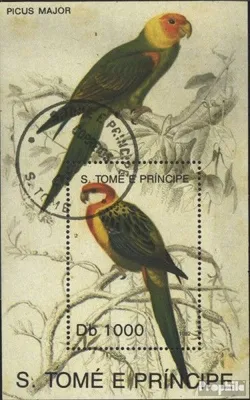 Produktbild von Briefmarken Sao Tome e Principe 1992 Mi Block286 (kompl.Ausg.) gestempelt Vögel