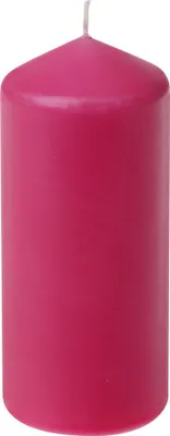 Produktbild von Steinhart Stumpenkerze Ø 5,7 x 13 cm pink