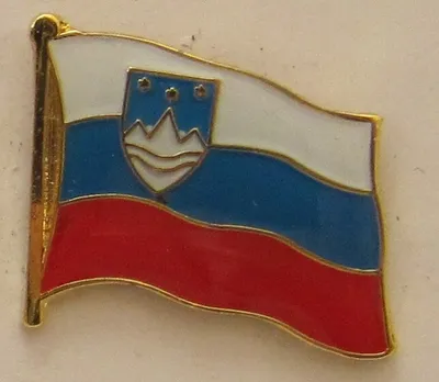 Produktbild von Pin Anstecker Flagge Fahne Slowenien Nationalflagge