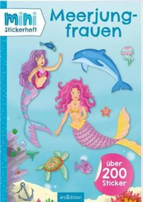 Produktbild von MINI-Stickerheft - Meerjungfrauen