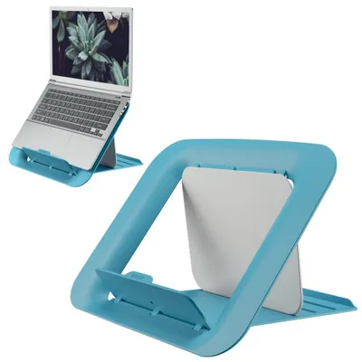 Obrázek produktu pro Leitz Ergo Cosy, Stojan pro laptop, Modrá, Kov, Plast, 33 cm (13"), 43,2 cm (17"), 162 - 176 mm