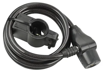 Immagine prodotto di FISCHER 85849 FISCHER lucchetto per bicicletta a cavo, lunghezza: 1.800 mm, nero