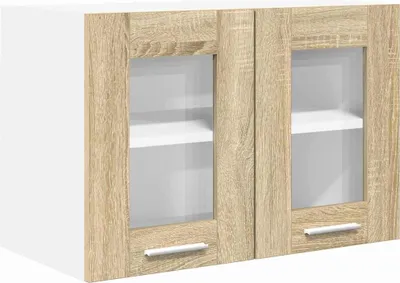 Produktbild von vidaXL Hängeschrank mit Tür Sonoma-Eiche 60 x 31 x 40 cm Holzwerkstoff