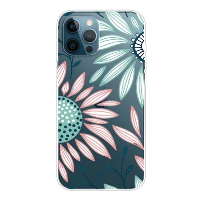 Productafbeelding van König Design hoesje, compatibel met Apple iPhone 13 Pro Max, plastic, zachte telefoonhoesje - transparante telefooncase