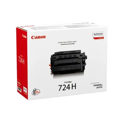 Produktbild von Canon CRG-724H Kaseta z tonerem 1 szt. oryginalna czarna