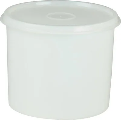 Produktbild von Dose 1000 ml mit Stülpdeckel rund natur H110xD136mm