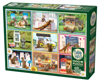 Obrázok produktu pre Puzzle 1000 Wiewiórki w wielkim mieście 113078
