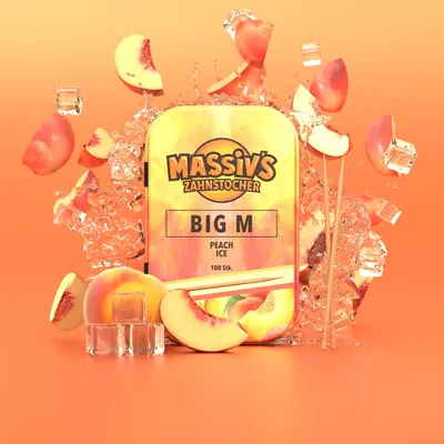 Produktbild von Wunderzahnstocher Massiv's Big M Pack 100 Stück