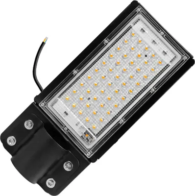 Produktbild von 50W LED Straßenlampe Wasserdichte Warmweiß Flutlicht Außen Beleuchtung für Hof, Garten, Spielplatz