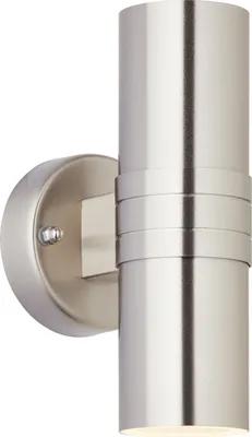 Produktbild von LED Wandlampe 2 flammig mit warmweißem Licht, Spritzwassergeschützte
