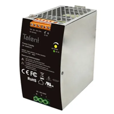 Produktbild von Edimax DP-240W52V, 240 W, 90 - 264 V, 47 - 63 Hz, Überstrom, Überspannung, Kurzschluß, Schwarz, Grau, -25 - 70 °C