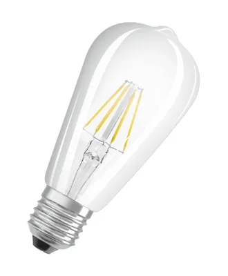Immagine prodotto di Lampadina LED trasparente dimmerabile edison E27 730 Lm 60 W bianco caldo, OSRAM