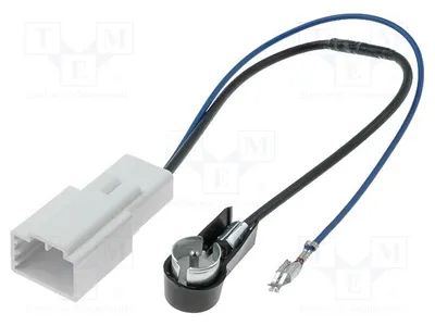 Zdjęcie produktu dla 1 x adapter antenowy, wtyczka i adapter do anten samochodowych, standard ISO 1