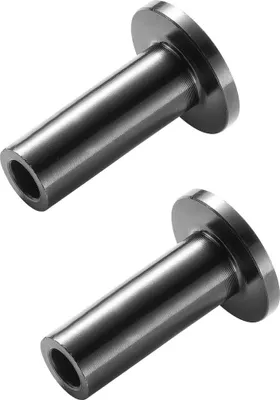 Produktbild von 101 Pack T316 Stainless Steel Protector Sleeves for 3.2mm Wire Rope Cable Railing, DIY Balustrade T316 Marine Grade, Come with A Free Drill Bit, Black