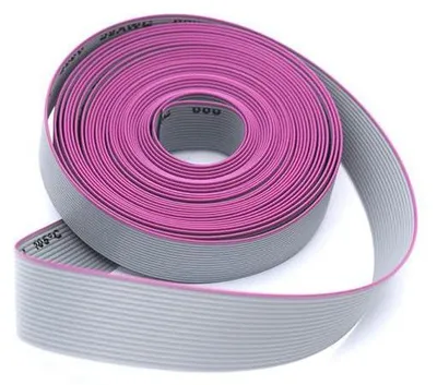 Produktbild von Flachbandkabel 16-polig, 1.27mm, für 2.54mm Verbinder - 1 / 3 / 5 Meter : 3 Meter Länge: 3 Meter
