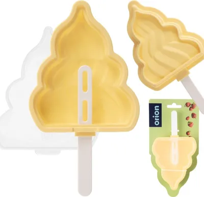 Produktbild von Orion Silikon-Eisform Eisform Wassereisform aus Silikon mit Deckel