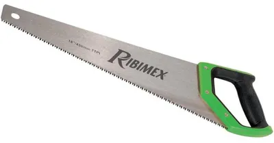 Image de Scie Égoïne 450 mm 7 TPI - Dents Affûtées - 3 Côtés - Précision et Efficacité - D-Work