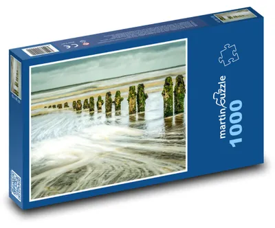 Zdjęcie produktu dla Puzzle 1000 Fale na morzu - martinpuzzle
