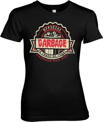 Produktbild von Official Garbage Girly Tee - Medium - Black
