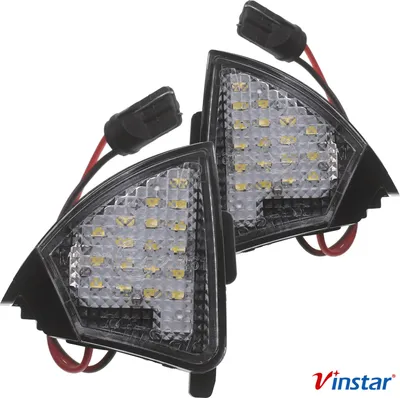 Produktbild von Vinstar LED Umfeldbeleuchtung Spiegel Umgebungslicht kompatibel mit EOS GOLF 5 JETTA PASSAT B6