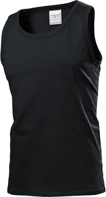 Produktbild von Stedman ST2800 | Mens Classic Tank Top Herren T-Shirt - Farbe: Black Opal - Größe: L