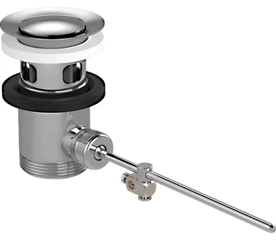 Produktbild von hansgrohe Ablaufgarnitur, mit Zugstange, G1 1/4, für Waschtisch, chrom, 1 Stk.