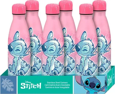 Produktbild von Edelstahl-Wasserflasche, 500 ml, für Reisen und den Einsatz im Freien