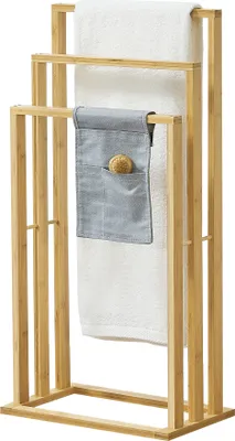 Obrázek produktu pro [en.casa] Bambus Handtuchhalter Rana stehend