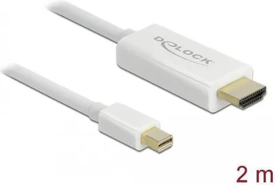 Productafbeelding van Delock videokabel - Mini DisplayPort (mannelijk) naar HDMI (mannelijk)