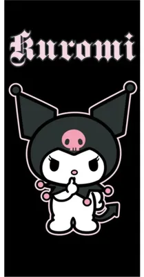 Zdjęcie produktu dla Ręcznik Kuromi 70x140 cm