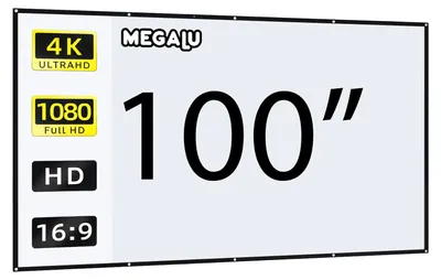 Obrázek produktu pro Přenosné projekční plátno – 100 palců