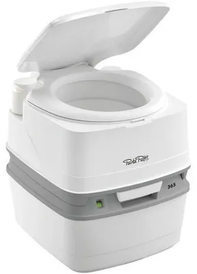 Produktbild von Thetford Tragbare Toilette Qube 365 21 L+15 L Weiß