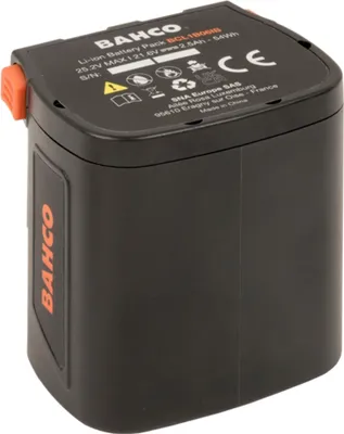 Produktbild von Bahco Lithium-Ionen-Akku 54 Wh für elektrische Baum- und Rebschere BCL25IB